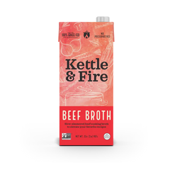 4 Pack: Beef Cooking Broth 32oz