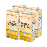 4 Pack: Chicken Low Sodium Cooking Broth - 32oz