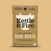 100% Grass-fed Miso Ginger Beef Bone Broth 16.9oz
