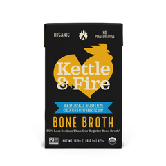Reduced Sodium Chicken Bone Broth - 16.9 oz