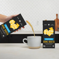 4 Pack: Reduced Sodium Chicken Bone Broth - 32oz
