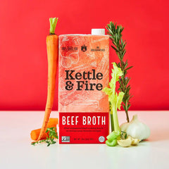 4 Pack: Beef Cooking Broth 32oz