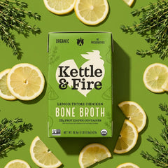 Lemon Thyme Chicken Bone Broth 16.9oz