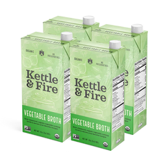 4 Pack: Vegetable Broth - 32oz